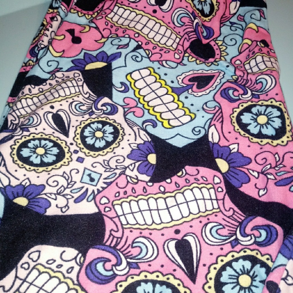 Cute skull leggings -Tc